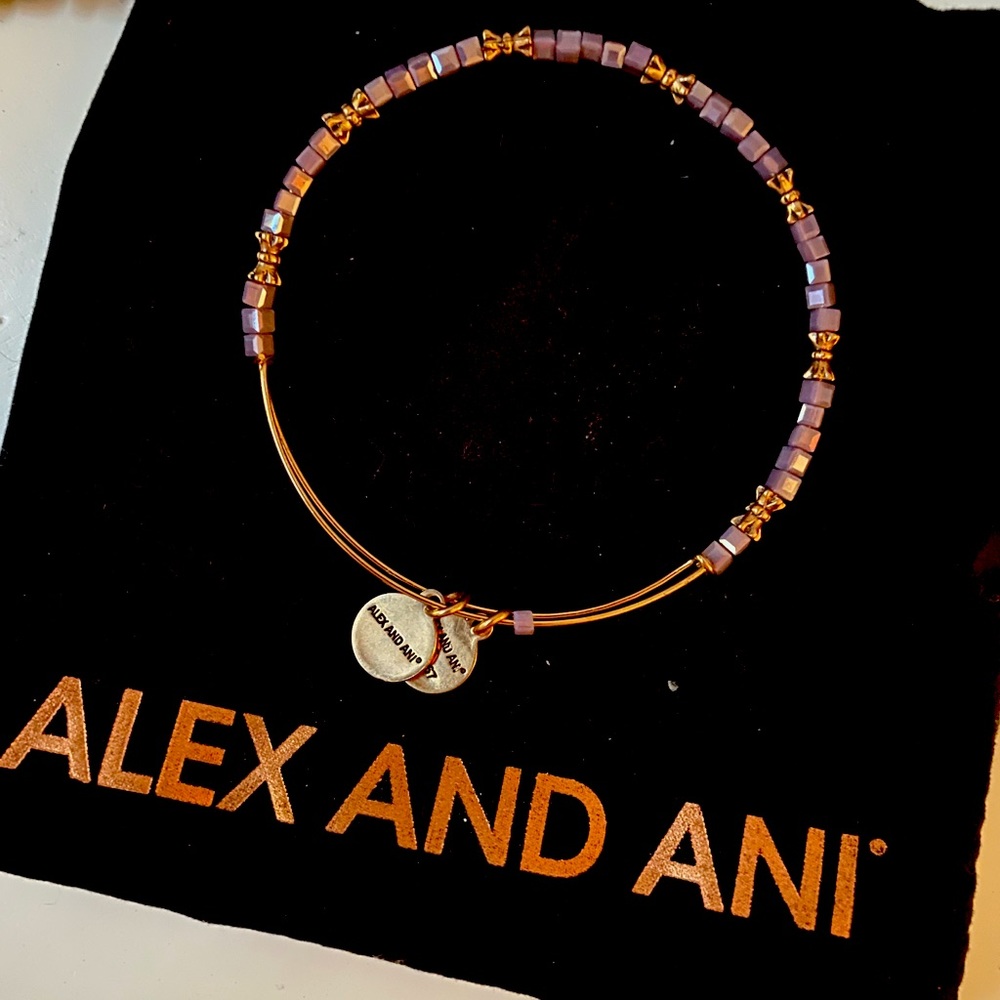 Alex and Ani beaded bracelet
